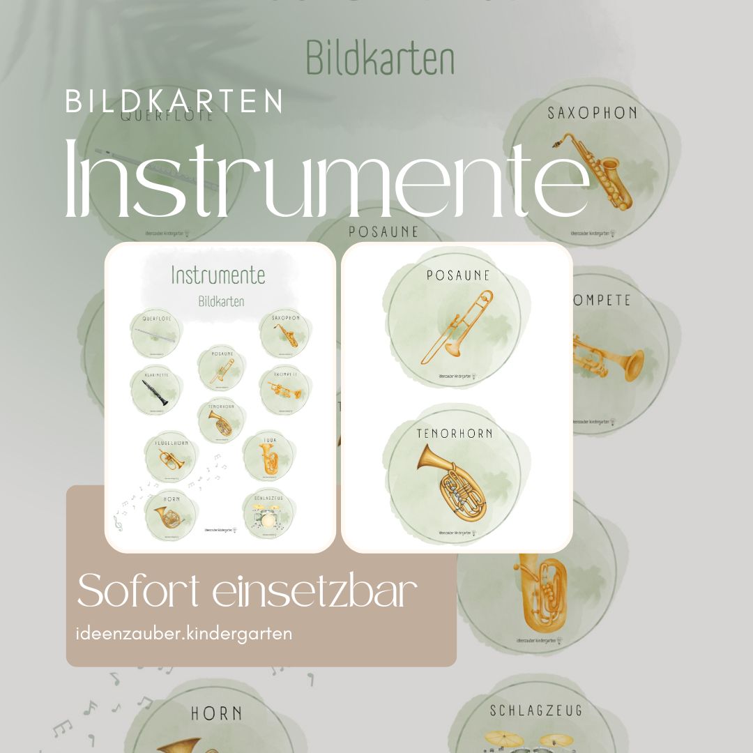 Finde das Paar "Instrumente"