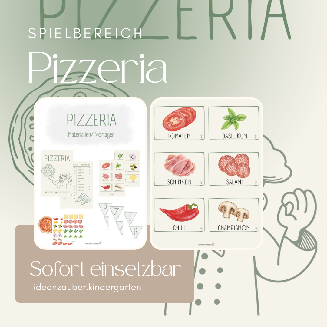 Rollenspielbereich Pizzeria
