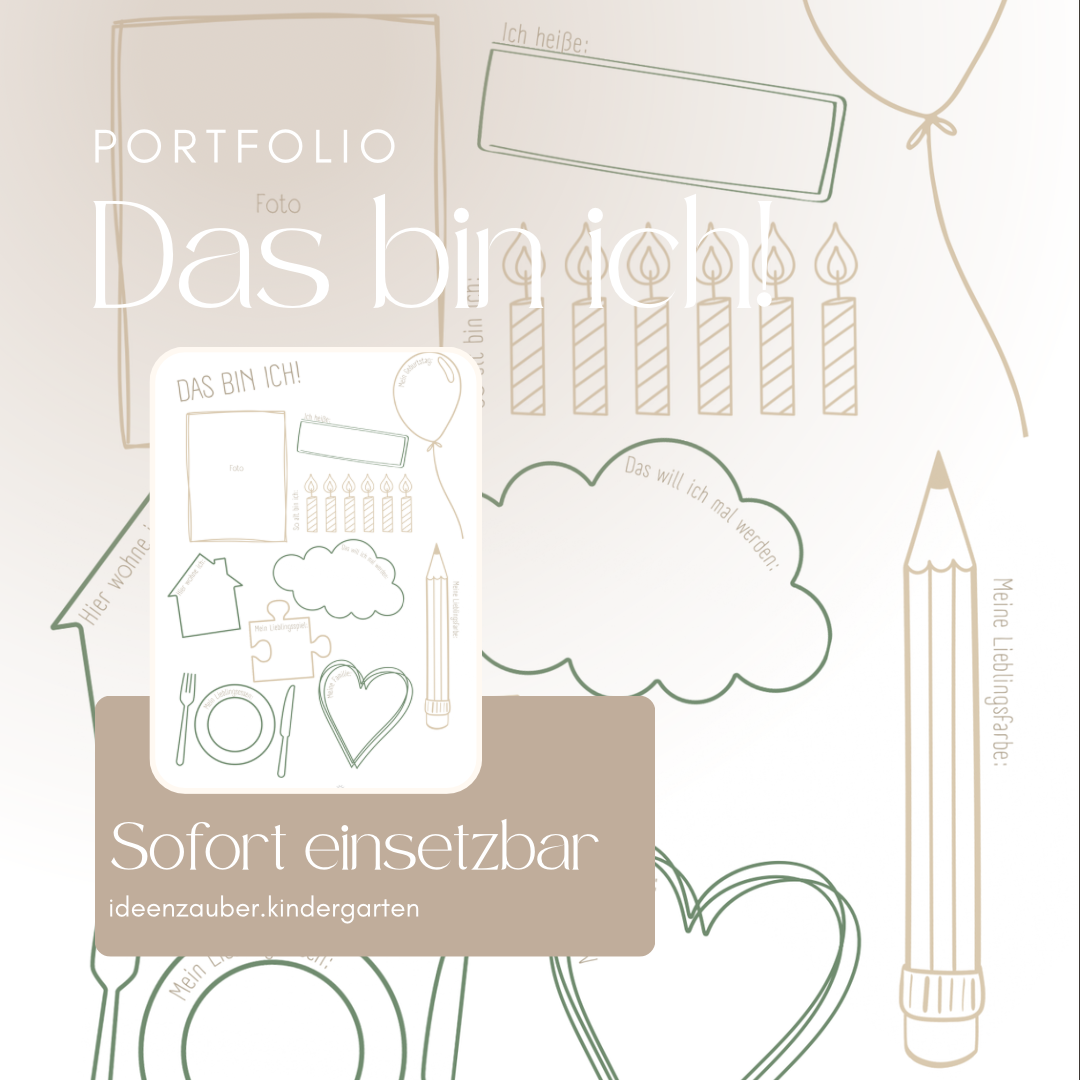 Portfolio Das bin ich!