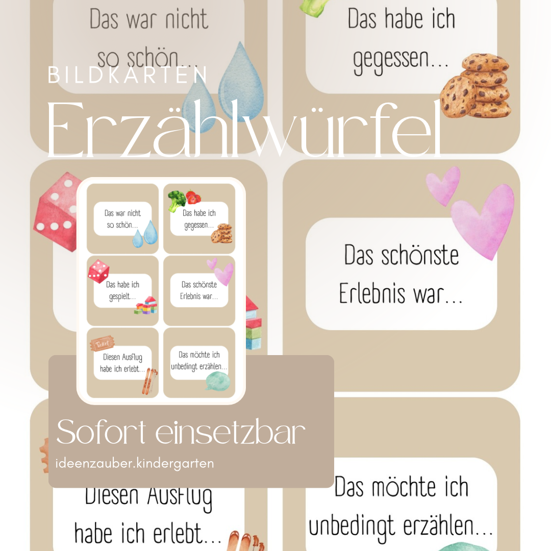 Erzählwürfel Bildkarten