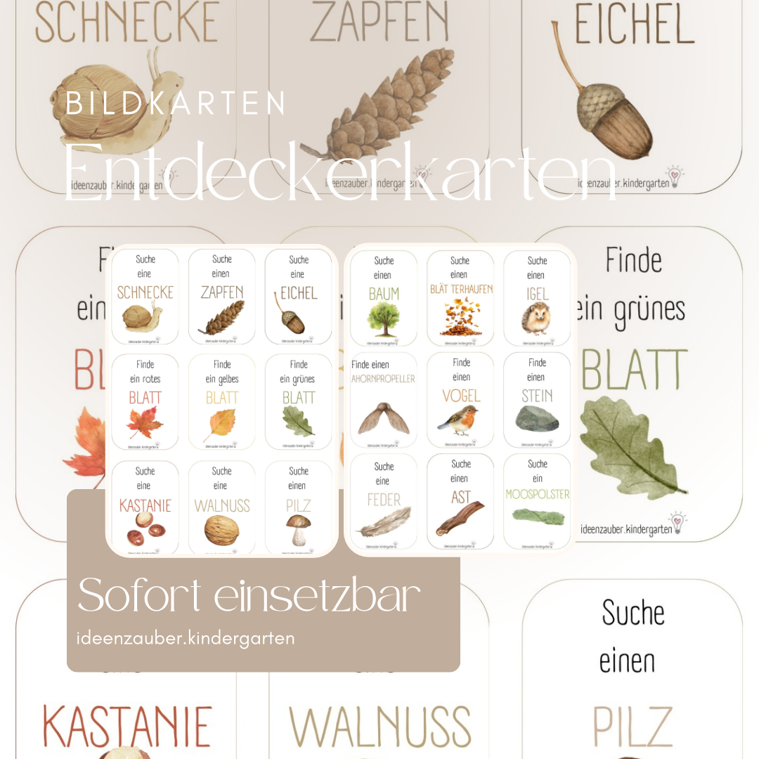 Entdeckerkarten Herbst