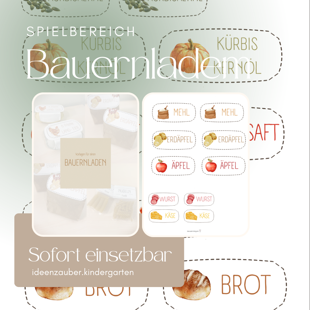 Rollenspielbereich Bauernladen
