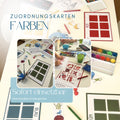 Farbkarten Zuordnungsspiel | Farben, Sprachförderung
