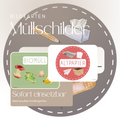 Müllschilder Bildkarten