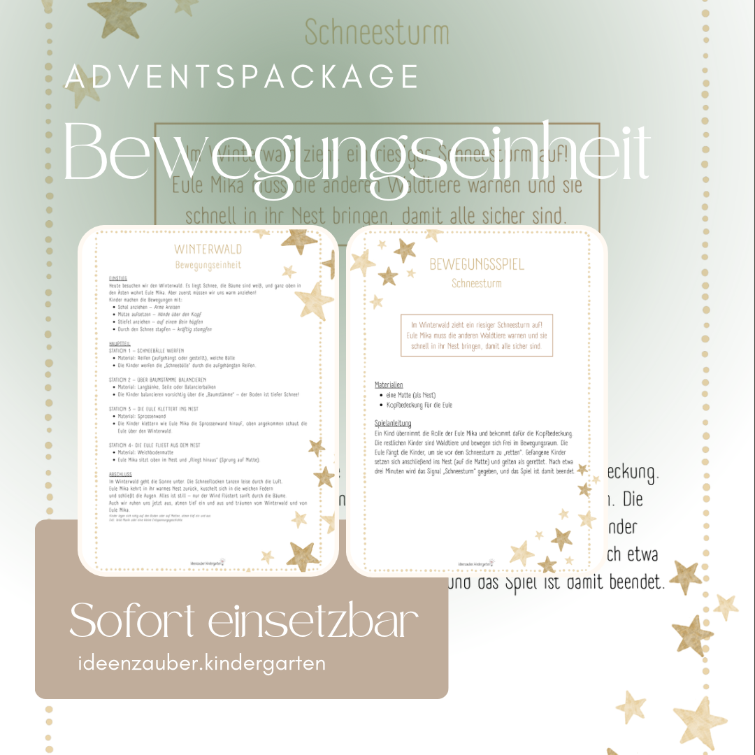 Bewegungseinheit Advent