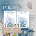 Portfolioblätter POLIZEI