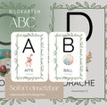 ABC: Alphabet für deinen Gruppen-, bzw. Klassenraum! Mit Beschriftung.