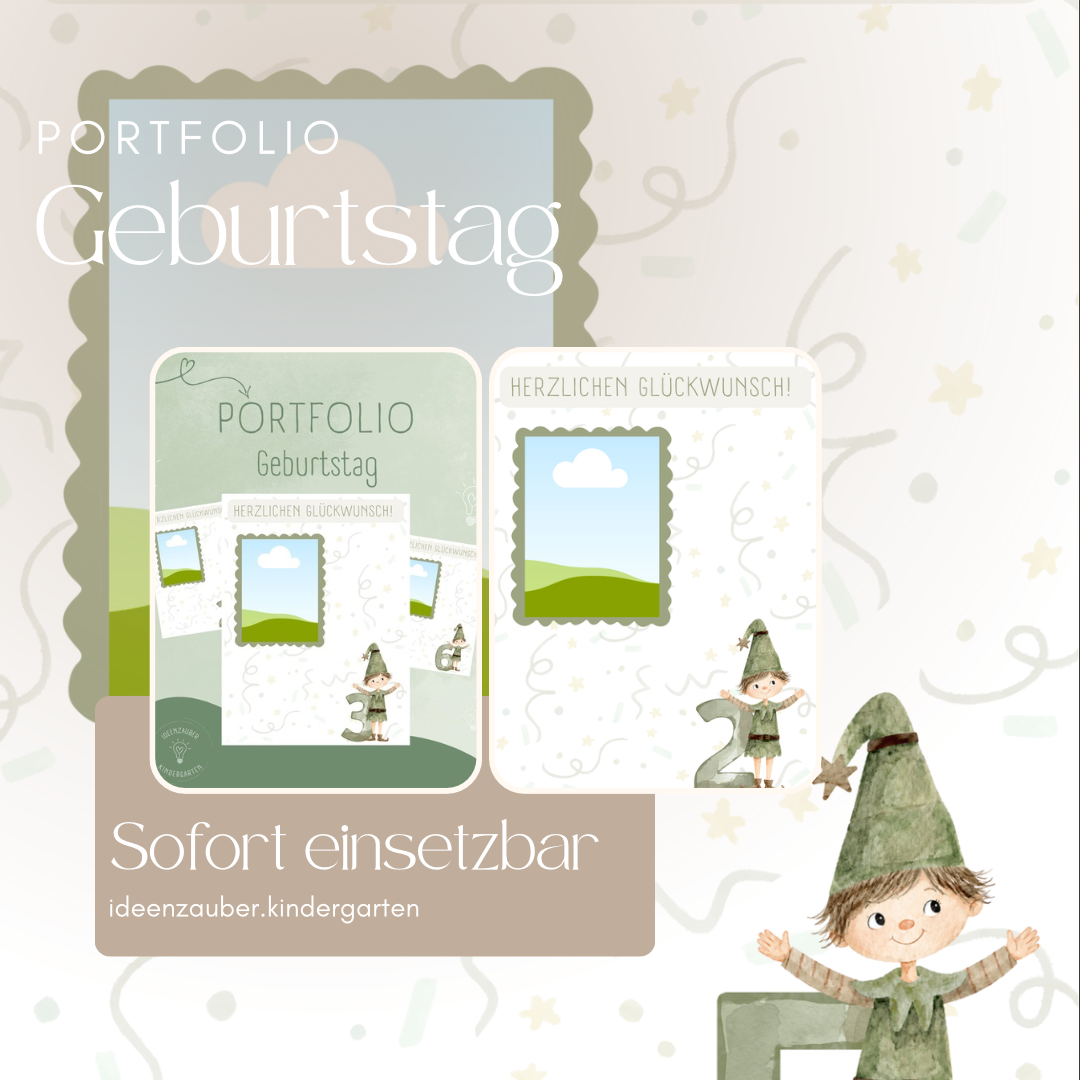 Portfolio Geburtstag Zwerg